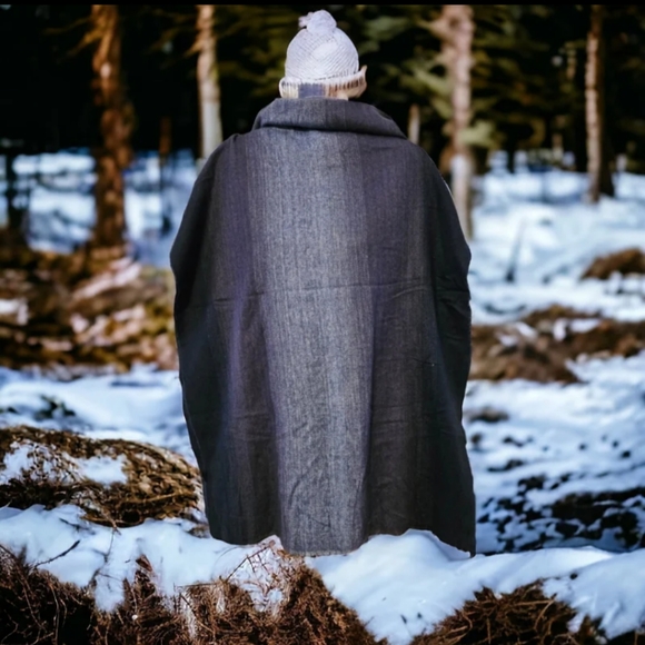 Wrap or Scarf 29" x 80" various colors of Blue - Picture 3 of 8